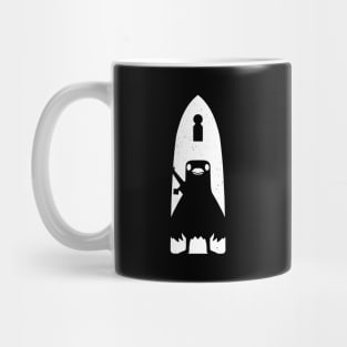 Crow at the Door Mug